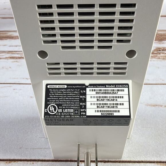 NETGEAR EX6250 AC1750 WiFi Mesh Extender – Dual Band Gigabit - Picture 4 of 5
